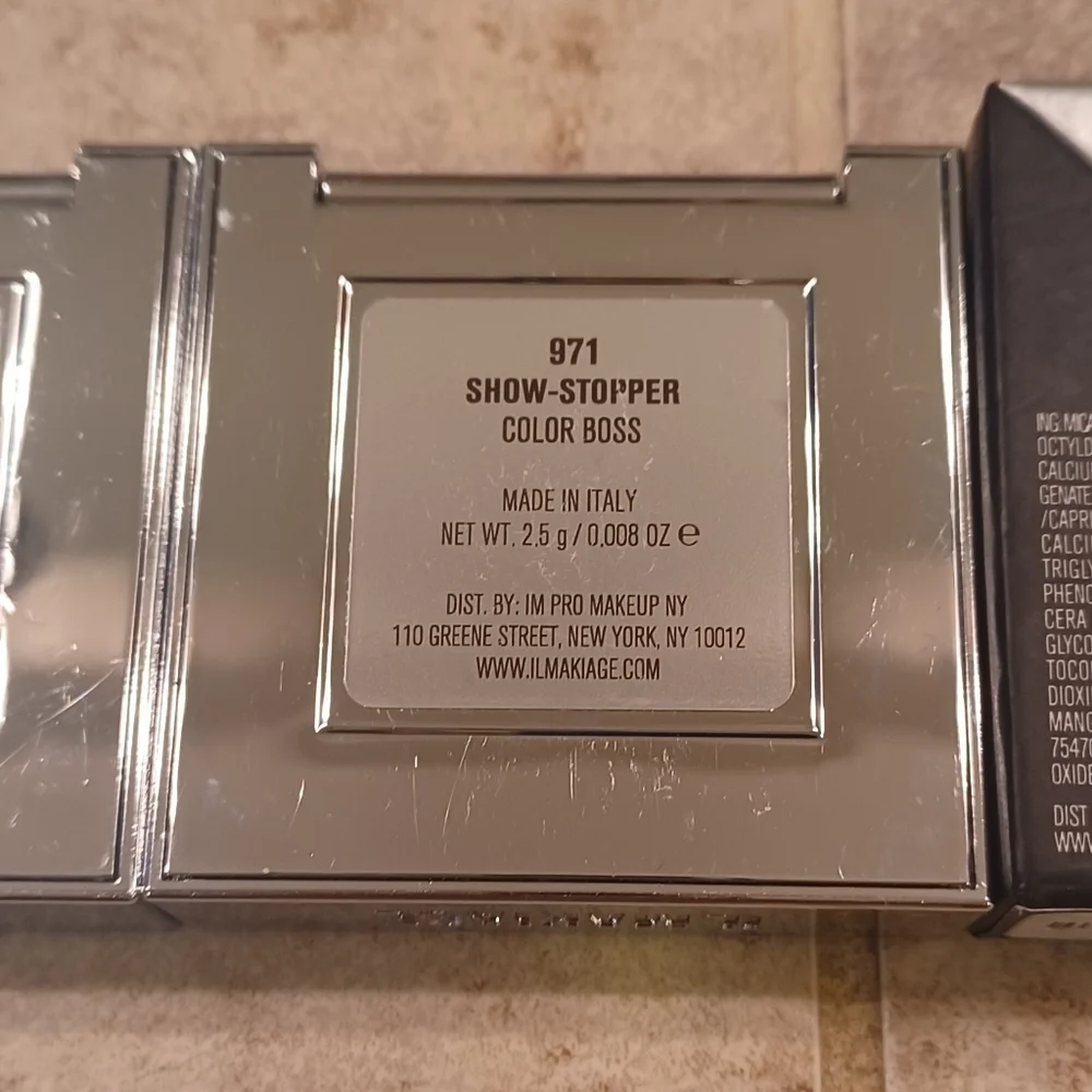 🟤Il Makiage Color Boss Eye Shadows & 1 Inkliner 2 No Bullsh*t ☆ 1 Show-Stopper - Picture 8 of 10